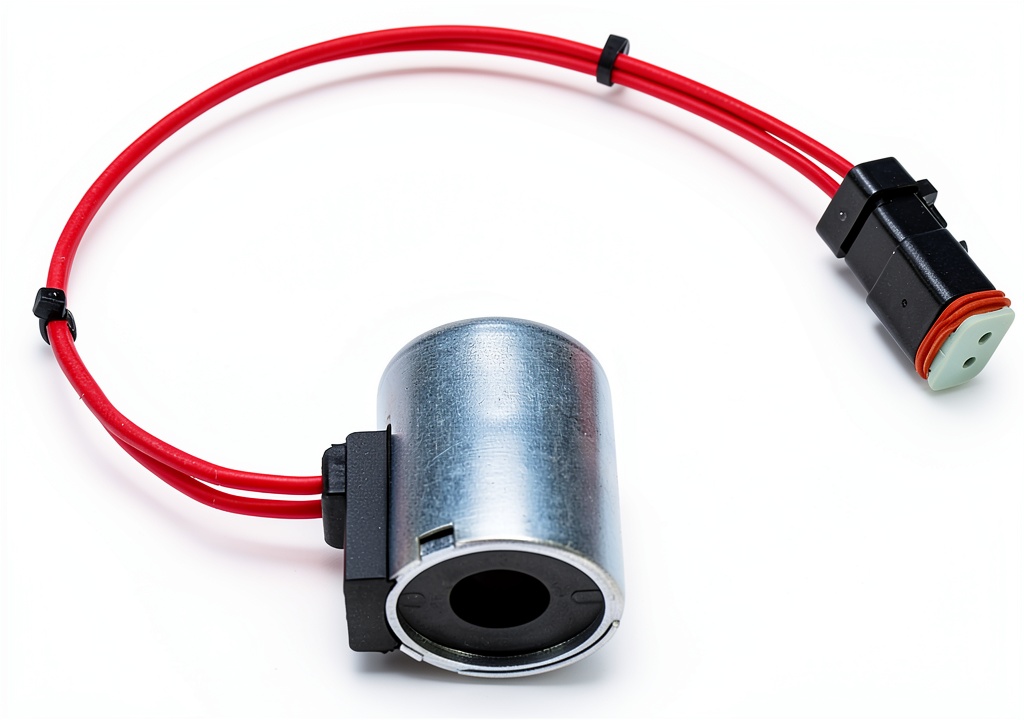 Installing HVACSTAR solenoid coil in a Caterpillar backhoe loader