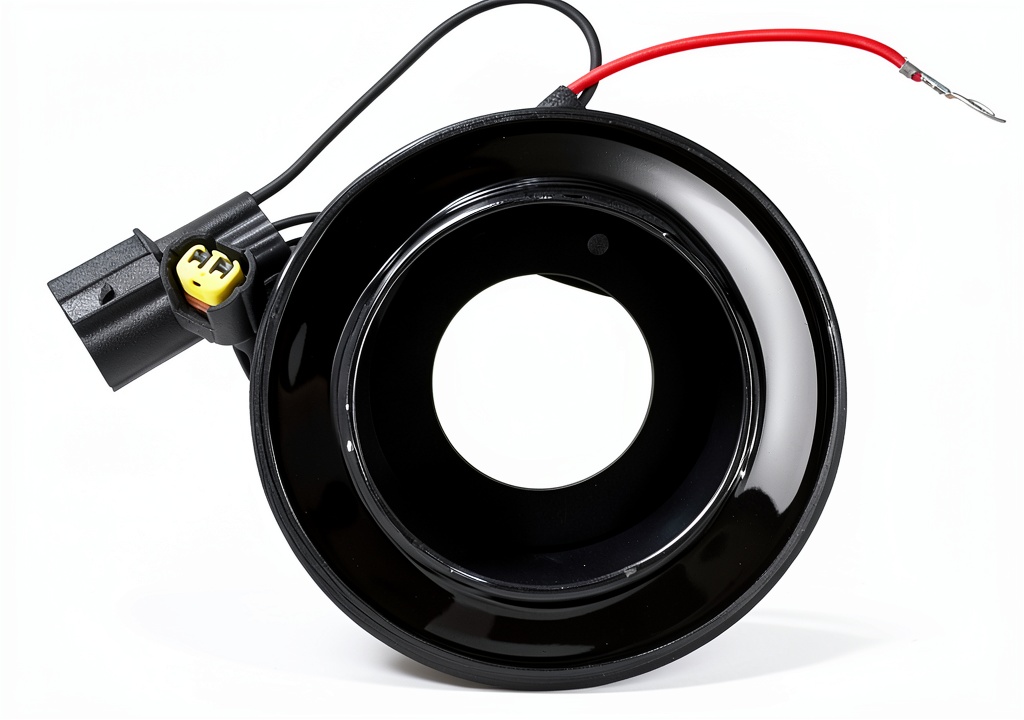 Installing RY AC clutch coil in a vehicle's engine bay