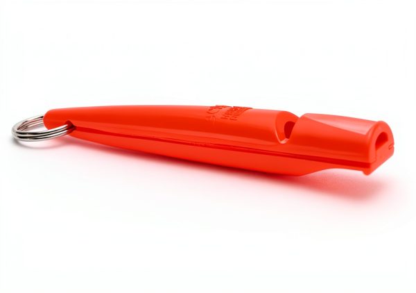 Dog Whistle 2105 Orange High Tone BPA Free Plastic Training Aid-2