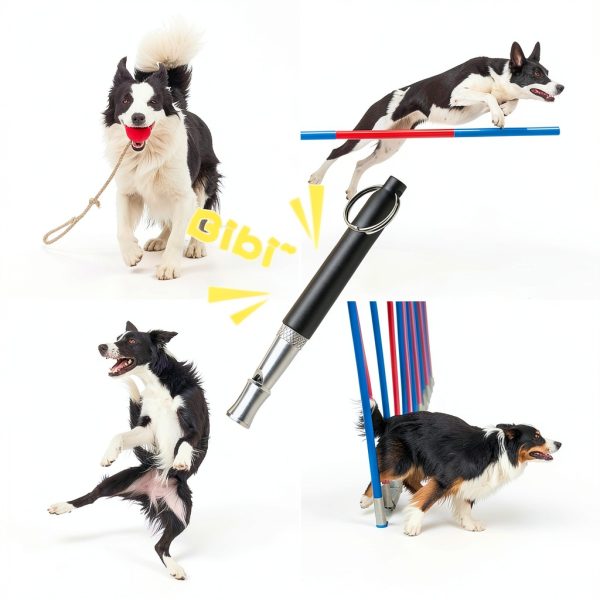 Dog Whistles, Adjustable Ultrasonic Silent Dog Whistle to Stop Barking Neighbors Dog, Professional Recall Dog Training Device with Lanyard-4