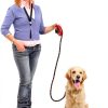 Weewooday 5 Pieces High Pitch Plastic Dog Whistles for Recall Training, Dog Training Whistle with Lanyards and Key Rings (Black, Orange, Blue, Purple, Green)-2