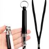 Dog Whistle mgmooa Ultrasonic Silent Whistle with Lanyard 2pcs-5