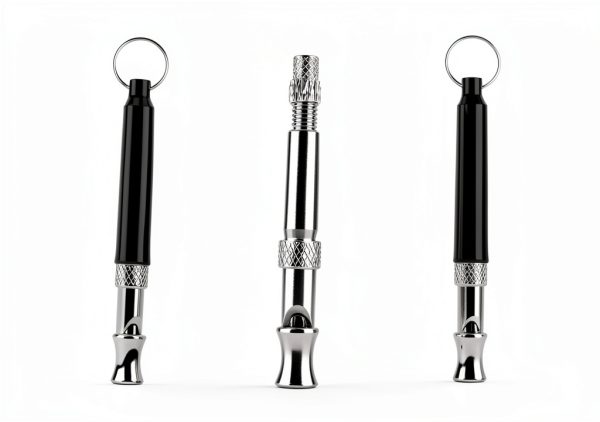 Dog Whistle mgmooa Ultrasonic Silent Whistle with Lanyard 2pcs-1