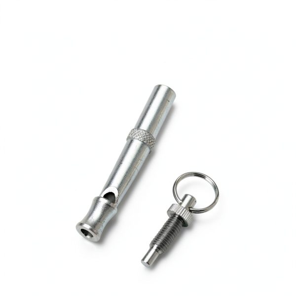 Silver Adjustable Ultrasonic Dog Whistle,Portable Whistle Pet Whistle Supersonic Whistle Dog Whistles for Pet Training,Training and Behavior Aids,Professional Dog Whistle to Stop Barking Neighbors-3