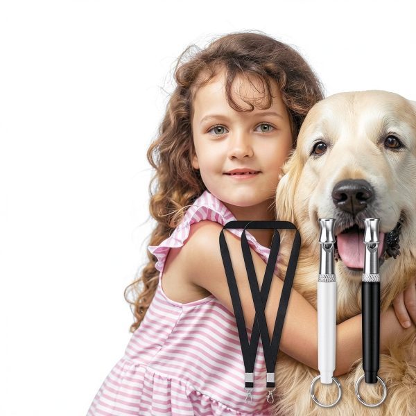 Ultrasonic Dog Whistle 2-pack AMERRYAYUR - Stop Barking, Long Range-2