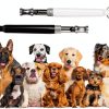 Dog Whistle 4 Pack Ultrasonic Silent Training by Skrfren Black-2