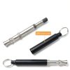 Ami's Delight Dog Whistle Set of 5 | 2PCS Premium Quality Adjustable Dog Whistles with 2 Black Lanyards and a Dog Clicker | Ultrasonic Dog Whistle to Stop Barking Neighbors Dog-4