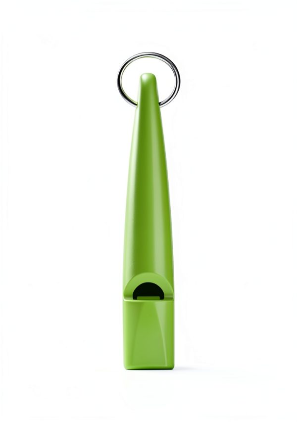 Weewooday 5 Pieces High Pitch Plastic Dog Whistles for Recall Training, Dog Training Whistle with Lanyards and Key Rings (Black, Orange, Blue, Purple, Green)-1