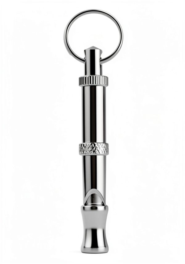 Anti Barking Device Dog Whistle Ultrasonic Clicker Keychain-2
