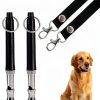 Dog Whistle BMHNOONE Adjustable Ultrasonic Training Whistle 2-Pack-0