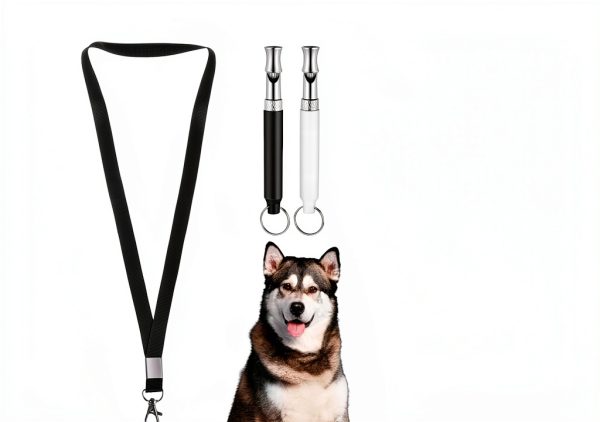 Dog Whistle 2 Pack Ultrasonic Silent Adjustable Lanyard by EupHHonycs-1