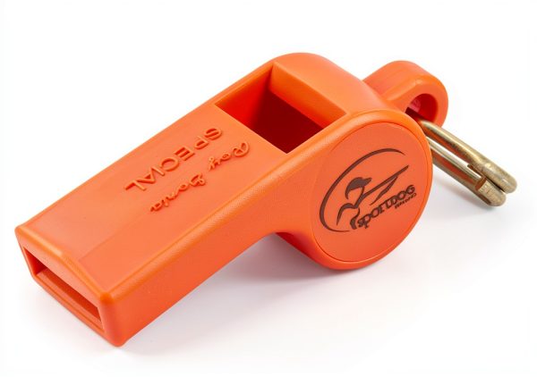 SportDOG Brand Roy Gonia Special Whistle Without Pea - Hunting Dog Training Whistle with Easy-to-Blow Design - Orange-0