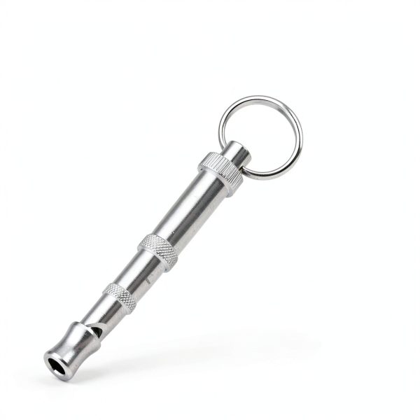 Silver Adjustable Ultrasonic Dog Whistle Jinshining Portable Training-1