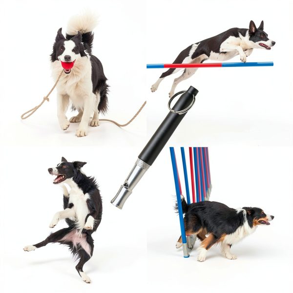 Dog Whistle Dongshenli Adjustable Ultrasonic Silent Training Whistle-3