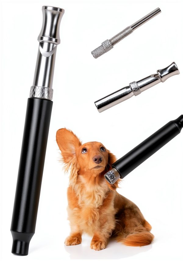Dog Whistle HRYYDS KW-2178 Adjustable Frequency Stainless Steel 2 Pack-1