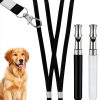 Dog Whistle 2 Pack Ultrasonic Silent Adjustable Lanyard by EupHHonycs-0