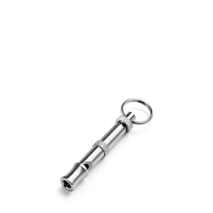 Silver Adjustable Ultrasonic Dog Whistle Jinshining Portable Training-0