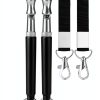 Dog Whistle NIKIMORE 2-Pack Silent Ultrasonic Lanyard Black/White-0